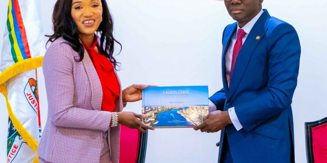 PICTURES: MANAGEMENT OF TITAN TRUST BANK LIMITED PAYS COURTESY VISIT TO GOVERNOR SANWO-OLU