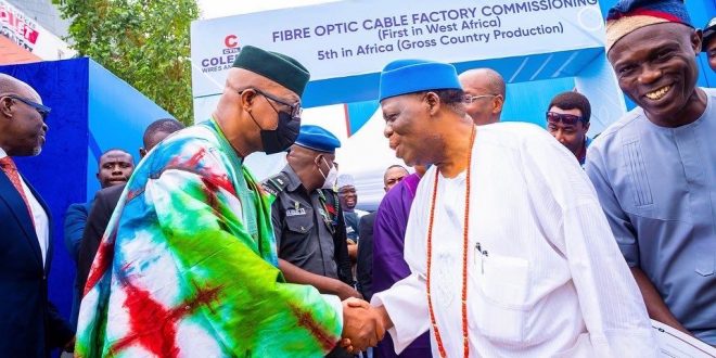 Digital Economy: Abiodun commissions sub-Sahara Africa’s first fibre optic cable factory in Ogun