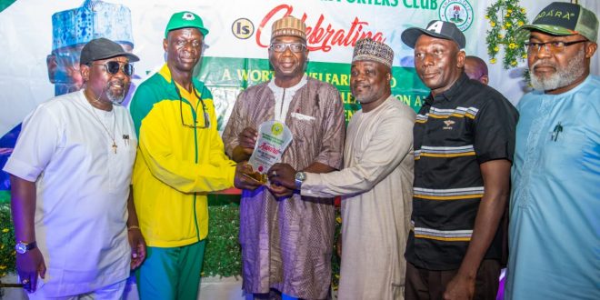 Kwara United will excel at Continental, says Gov  •   AbdulRazaq bags Award for investment in Sports industr