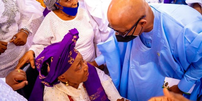 Abiodun consoles Ondo State governor, Akeredolu over mother’s death