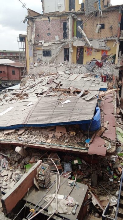 Two rescued, others trapped in Lagos building collapse