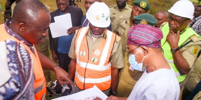 Aregbesola Inspects Ongoing 3000-capacity Karshi Custodian Centre; Expresses Satisfaction At Level Of Work Done