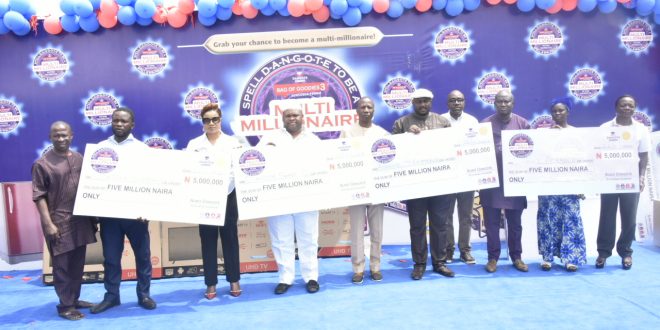 N1bn Dangote Promo: Over 100 customers become Instant millionaires on Wednesday