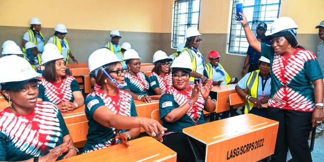 SOUTHERN GOVERNORS’ WIVES VISIT LAGOS, LAUD COWLSO’S SCHOOL PROJECT IN OGOMBO