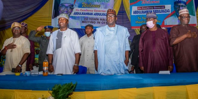 At town hall meeting, Kwara Govt reels out strides, pledges improved welfare