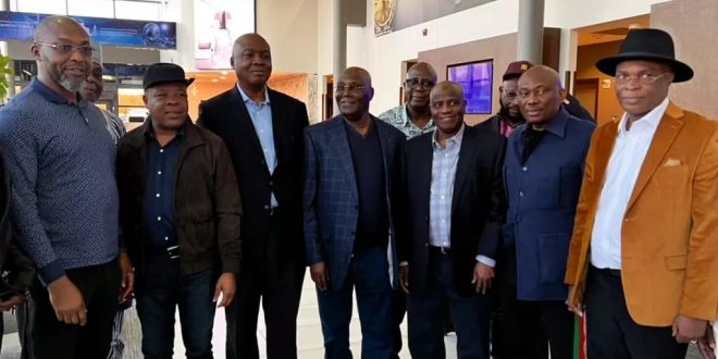 PHOTOS: Atiku Abubakar Arrives US