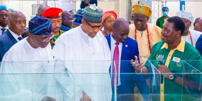 BUHARI TO SANWO-OLU, “YOU ARE DOING WELL”