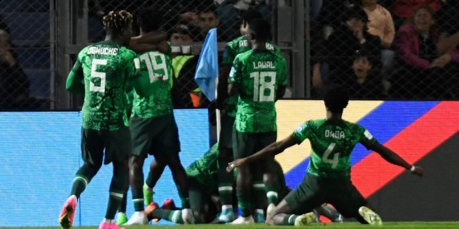 U-20 World Cup: Flying Eagles beat Argentina to soar into quarterfinals