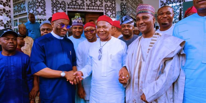 Imo Gov Hope Uzodinma endorses Hon Abass and Hon KaLU