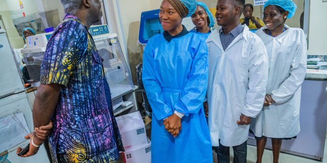 For the Records!REMARKS BY CHAIRMAN, BOARD OF TRUSTEES NIGERIAN INSTITUTE OF MEDICAL RESEARCH (NIMR) FOUNDATION, H.E BABATUNDE FASHOLA, SAN DURING A WORKING VISIT TO THE INSTITUTE IN YABA