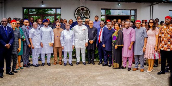 KEEP AN EYE FOR THE FUTURE, THINK ABIA FIRST – GOV OTTI TELLS COMMISSIONERS