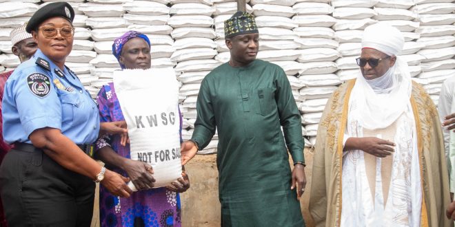 Kwara begins distribution of 250,000 bags of rice palliatives in first phase