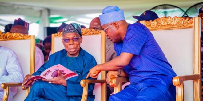 Why I ordered Oyo Obas to stand – Obasanjo