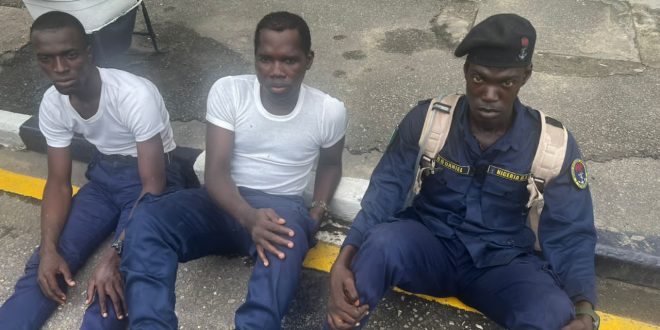 Nigerian Navy FOILS IMPOSTORS PLANS TO SWINDLE THE GENERAL PUBLIC IN LAGOS STATE