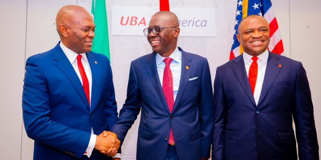 GOV SANWO-OLU ADDRESSES A BREAKFAST ROUNDTABLE AT THE 78TH UNGA MEETINGS IN NEW YORK ON WEDNESDAY, SEPTEMBER 20, 2023