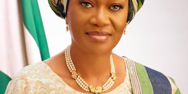 NIGERIAS FIRST LADY CELEBRATES THE GIRL CHILD