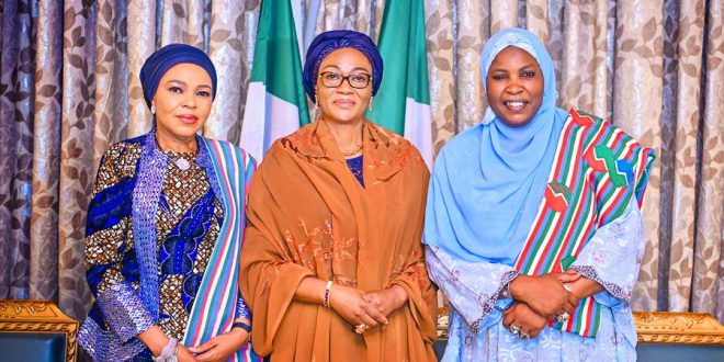 FIRST LADY COMMENDS ROLE PLAYED BY WOMEN IN POLITICS