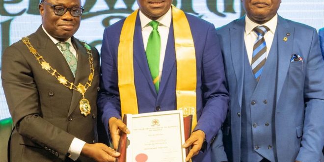 Chartered Institute of Bankers Nigeria Honours Oliver Alawuba, Confers Highest Honour of the Institute