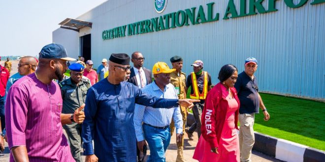 “NDLEA Pledges Collaboration with Security Agencies to Ensure Drug-Free Aviation at Gateway Airport”