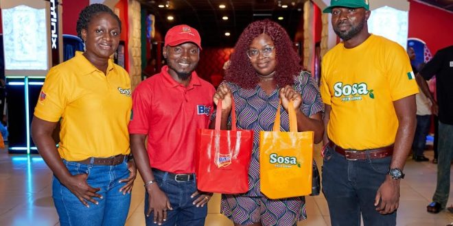 Sosa Fruit Drinks and Rite Sausage Rolls Brands Delight 70 Consumers with Exclusive Movie Hangout