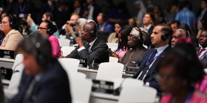 “President Tinubu Advocates Climate Justice at COP28: Nigeria’s Push for Energy Transition”