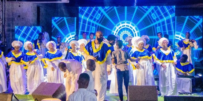 APEX CHOIR STORMS PRAISE NIGHT OF C.C.C. SAINT-EUGENE HAVRE DE PAIX, COTONOU, REPUBLIC OF BENIN