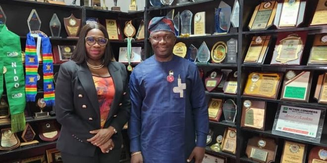 Hon. Sunday Asefon and Hon. Abike Dabiri-Erewa Unite to Enhance Nigerians in Diaspora Education