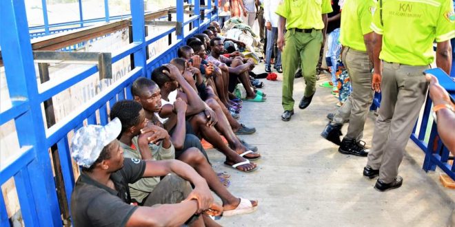 LAGESC Arrest 17 Miscreants for Obstruction on Bolade Pedestrian Bridge