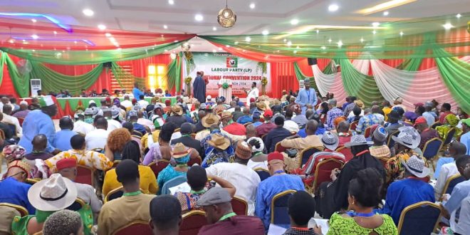 “Labour Party’s National Convention: Barr Julius Abure Secures Re-election as National Chairman”