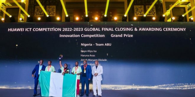 “Tech Titans: Jigawa Students Clinch Global Victory in Huawei ICT Innovation Competition”