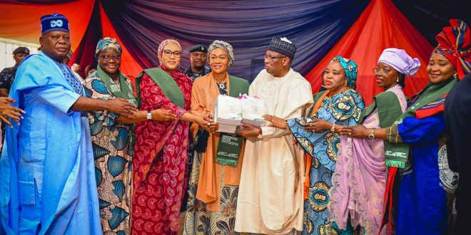 “Renewed Hope Initiative: First Lady Distributes 500,000 Exercise Books to Nigerian Students”