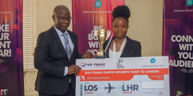 “Folakemi Adebayo Triumphs: Wins 2024 Young Orators National Finals in Ibadan”