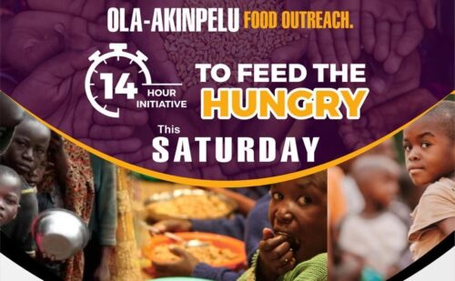 “Seasoned Professional Toke Ola-Akinpelu Leads 14-Hour Food Outreach, Feeds 500 in Remarkable Display of Compassion”