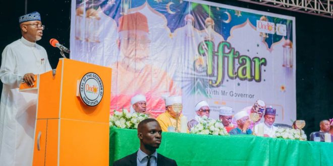 “Ondo State Governor Aiyedatiwa Bridges Religious Divides Through Iftar Gathering”