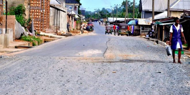 “Abia Government Denies Allegations: Newly-Constructed Road Not Washed Away”