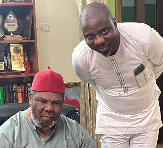 “Inside the Home of Nollywood Royalty: A Candid Conversation with Pete Edochie”     -Seun Oloketuyi