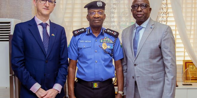 “IGP Egbetokun and DG Biggar Discuss Enhanced Training to Tackle Crime Wave”