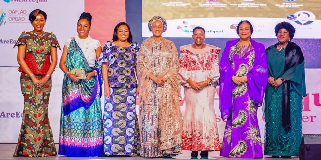 “Nigerian First Lady Launches #WeAreEqual Campaign to Empower Girls Through Education”