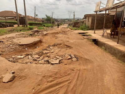 “Laderin-Train Station Road Reconstruction Stalled: Ogun State Government Awaits Federal Approval”