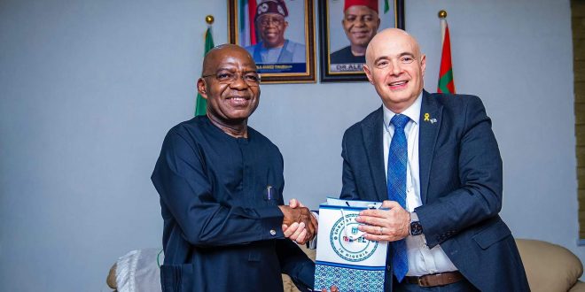 “Israeli Ambassador Praises Abia Governor Otti’s Leadership and Security Measures”