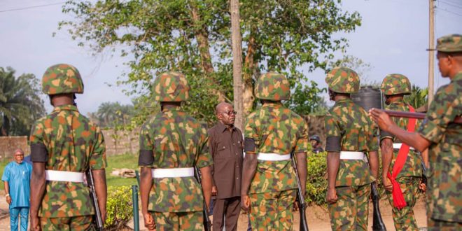 “Governor Otti Pledges to Smoke Out Gunmen Responsible for Killing Soldiers”