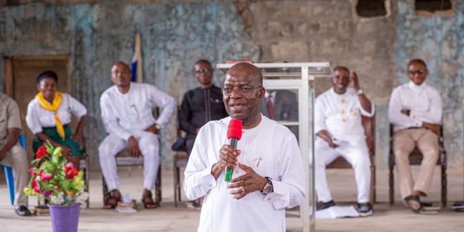 Gov. Otti Unveils Plans for Border Beautification and Monument Construction in Abia