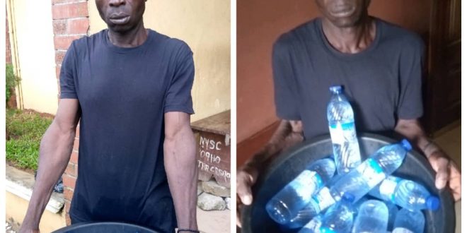 “Agege LG Officials Nab Man for Selling Adulterated Bottled Water”