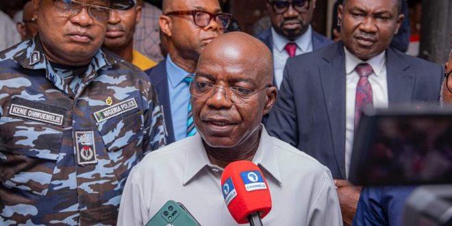 Governor Otti Vows Justice for Slain and Wounded Police Officers in Abia State