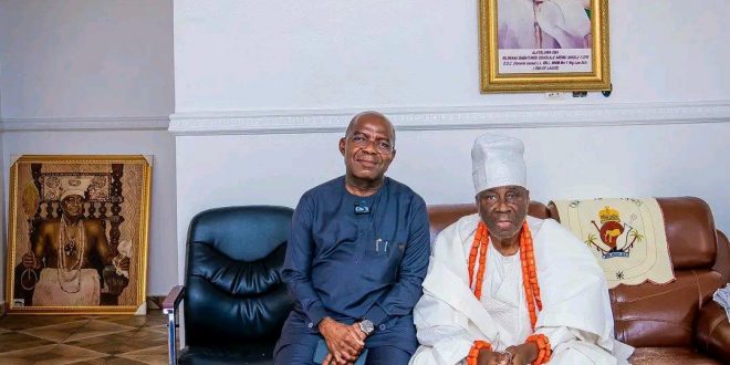 Oba of Lagos Expresses Joy Over Governor Otti’s Leadership in Abia