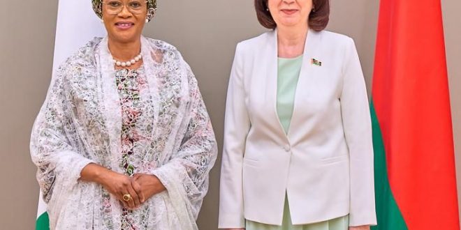 Belarus President Seeks Enhanced Economic Collaboration with Nigeria, Hosts First Lady Oluremi Tinubu