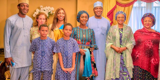 First Lady Oluremi Tinubu Pays Condolence Visit to Saraki Family in Lagos