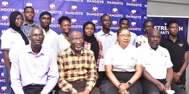 DANGOTE CEMENT LAUNCHES STUDENTS INDUSTRIAL INTERNSHIP SCHEME