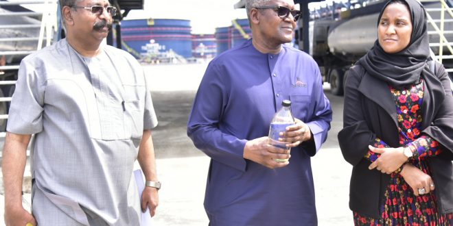 SIGH OF RELIEF AS DANGOTE REFINERY LAUNCHES EURO-V PETROL