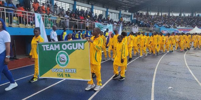 Ogun State Youth Athletes Shine at 8th Nigeria Youth Games, Eyes Set on Gateway Games 2024